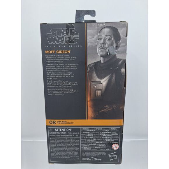 Star Wars The Black Series MOFF GIDEON Action Figure w/ Sword And Pistol. Disney - Picture 5 of 7